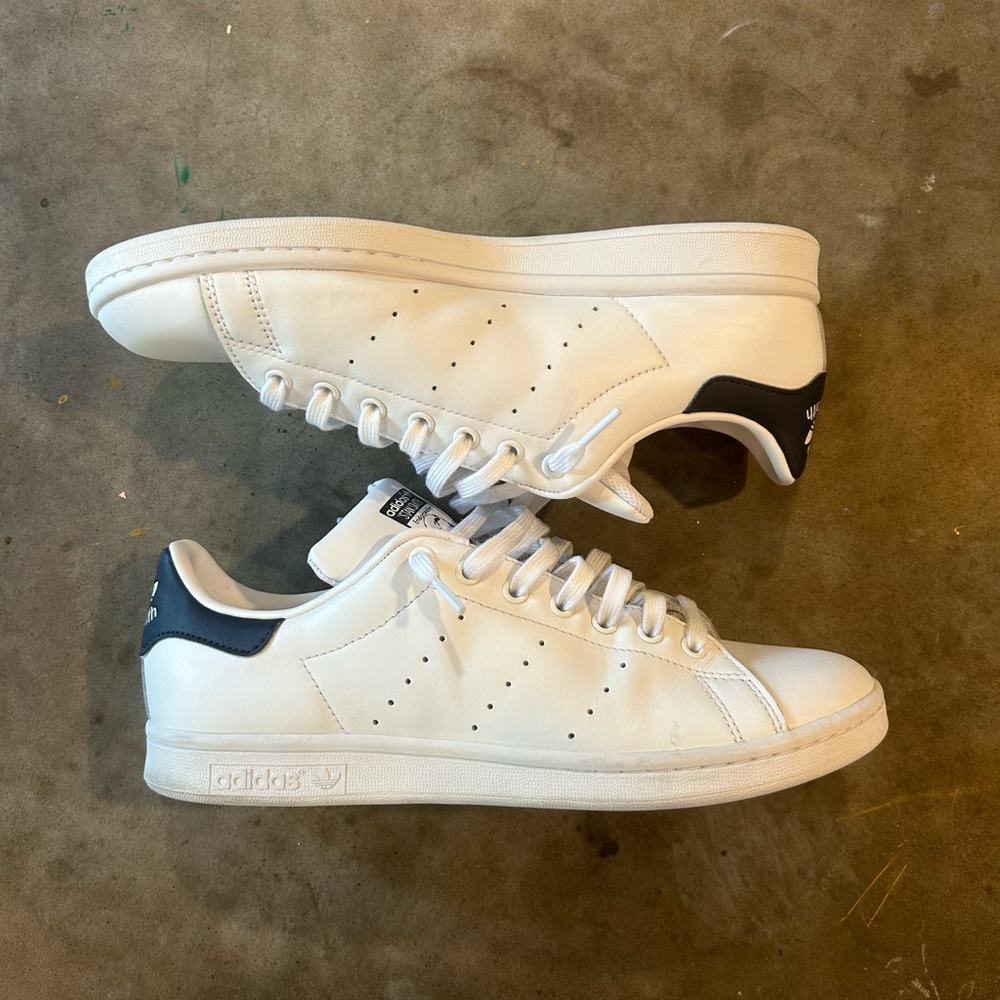 adidas White and Black Sneakers